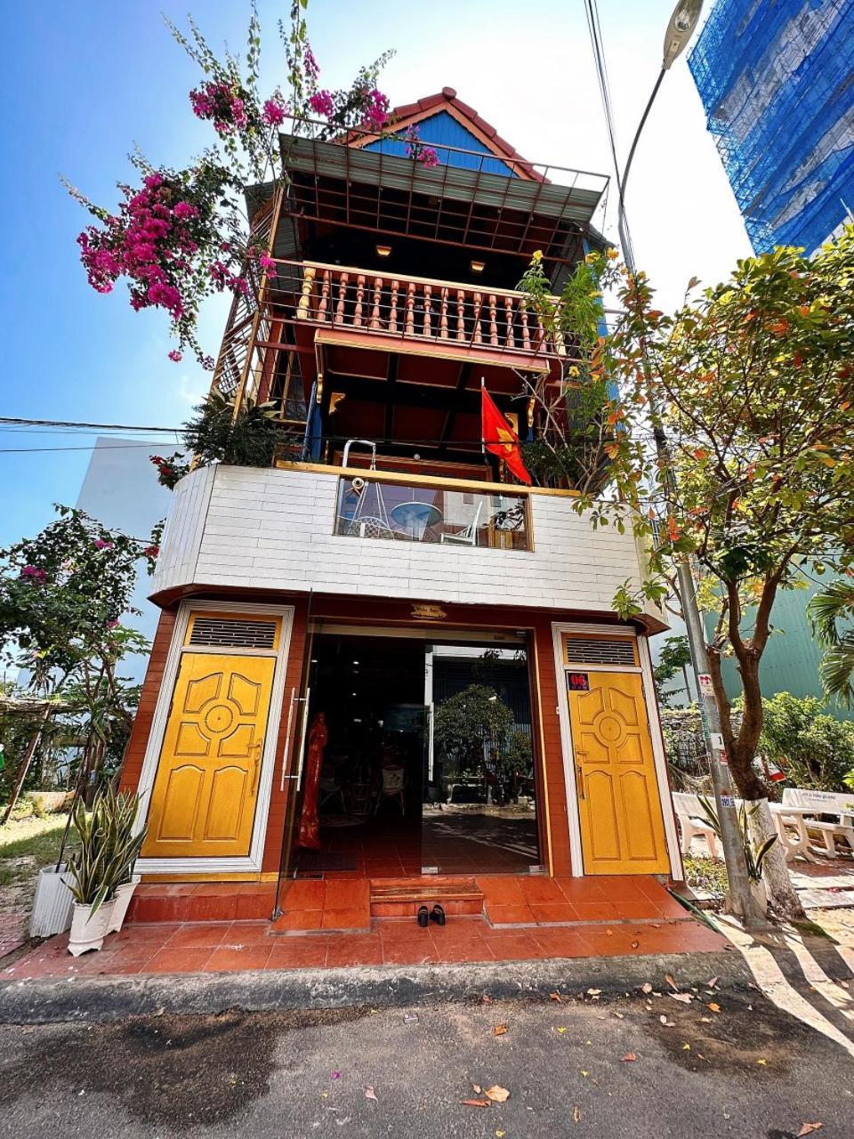 Biet Thu Go Wooden House Quy Nhon Canh Bien Villa Luaran gambar