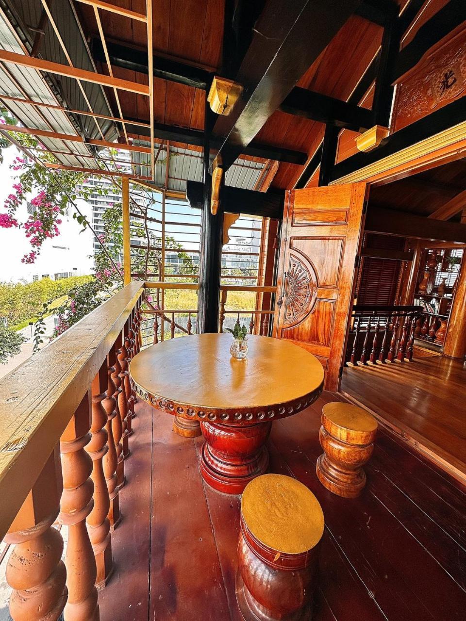 Biet Thu Go Wooden House Quy Nhon Canh Bien Villa Luaran gambar